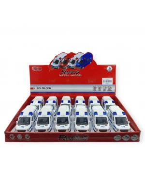 588A - Ç/B POLİS EKİP OTOSU METAL IŞIKLI SESLİ