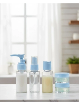 5Lİ SEYAHAT ŞİŞESİ MAVİ