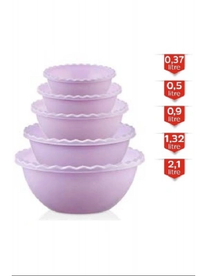5’li Tırtıllı Yuvarlak Badya Royaleks-MRD809