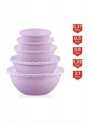 5’li Tırtıllı Yuvarlak Badya Royaleks-MRD809