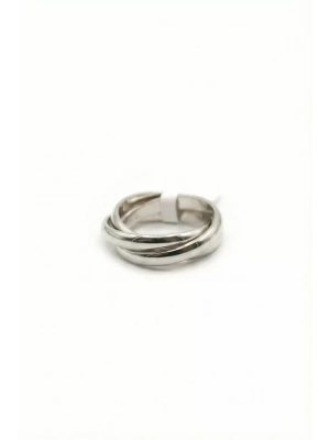 6lı Çelik Alyans Yüzük - Gümüş