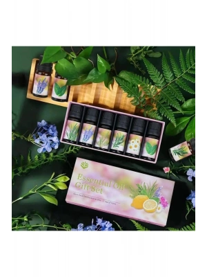® 6lı Ekonomi karışık SET Esansiyel Uçucu Yağı Buhardanlık Difüzör Esansı Oda Kokusu