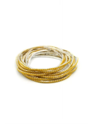 6lı Lastikli Bileklik - Sarı