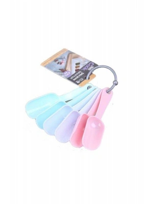 6 Lı Plastik Baharat Kaşığı