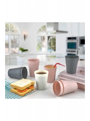 6lı Plastik Bardak Seti - Piknik Bardağı Seti