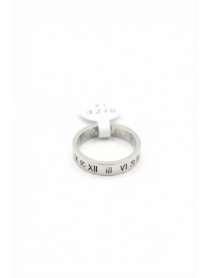 6lı Roma Rakamlı Yüzük - Gümüş