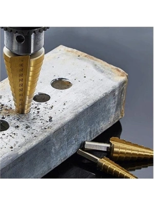 6 Parça Kademeli Matkap Ucu Seti