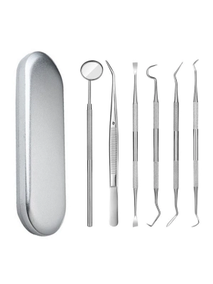 ®  6 Parça Kutulu Ağız Bakımı Diş Bakım Seti Ağız Hijyen Takımı