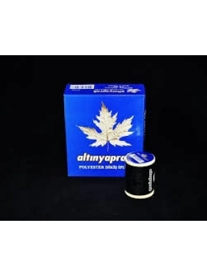Altınyaprak ( 6pcs ) ( Siyah ) ( 900 Mt ) Dikiş İplik*100