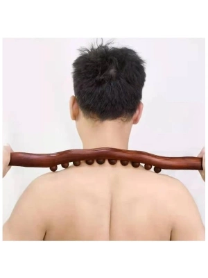 60 cm Doğal Ahşap Masaj Sopası