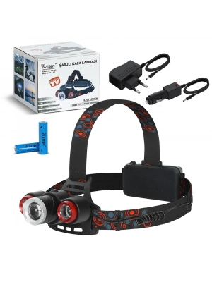 6000 Lümen Şarjlı Kafa Lambası Wt-632