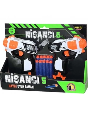 6060 - SÜNGER ATAN TABANCA 2 Lİ 10 YEDEK MERMİ