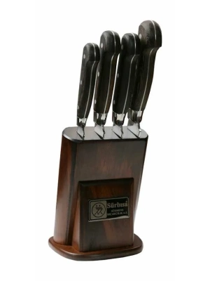 61502ym - Sürmene Yöresel Mutfak Bıçağı Seti - 4 Lü Set