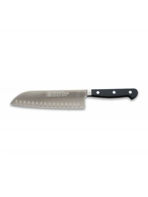 61950 - Sıcak Dövme Oluklu Santoku Şef Bıçağı 18 Cm