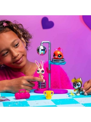 6377 SUN- LİTTLEST PETSHOP MİNİŞLER  DISCO NİGHT  OYUN SETİ