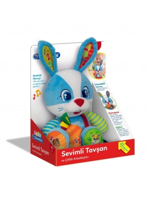 64544 Baby Clementoni Sevimli Tavşan +10 ay