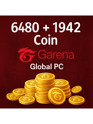 6480 + 1942 Coin Garena Global PC