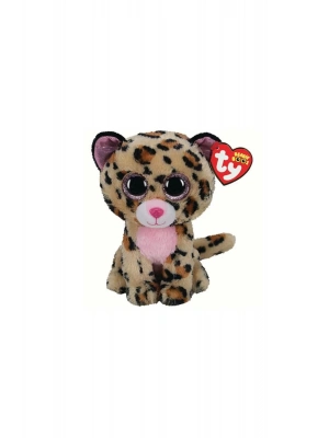 TY Beanie Boos Kahverengi Benekli Peluş Leopar Livvie 15 cm