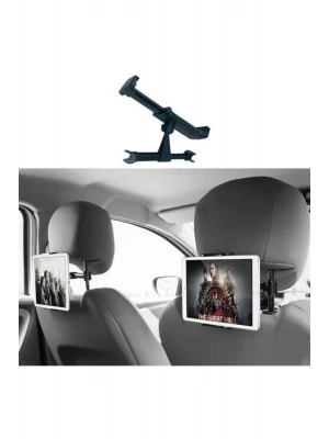 Bfs Oto Koltuk Arkası Telefon Tablet Tutucu Ayarlanabilir 360 Derece Dönebilen Pratik Stand