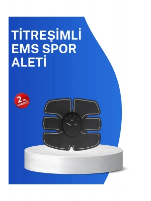 Titreşimli EMS Spor Aleti Karın Kol ve Bacak Kas Yapma Cihazı 2025 Model