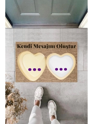 Bfs Dijital Baskı Kişiye Özel İç Kapı Dekorasyon Paspas Ps11217