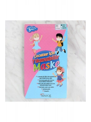 Bfs Erkek Çocuklar Için Yıkanabilir Maske 8 - 14