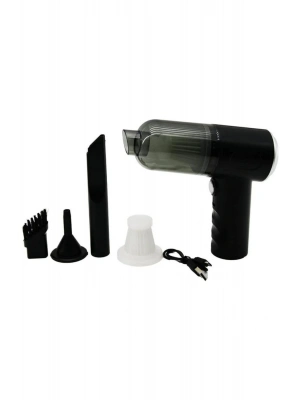 Buffer 3in1 Araç İçi Kablosuz Şarjlı Mini El Süpürgesi Vakum ve Üfleme