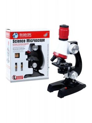 Eğitici Mikroskop Kiti Zoom Led Işıklı 100x 400x 1200x ST1200X