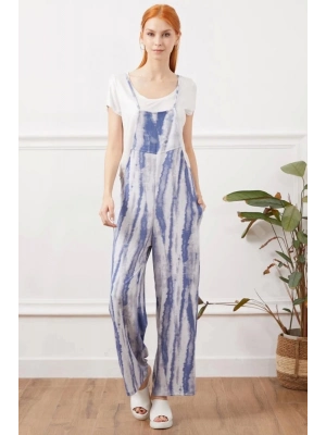 Rahat ve Şık Askılı İpli Tulum