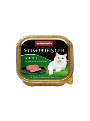 Animonda Hindi Ve Tavşanlı Yetişkin Konserve Kedi Maması 100 Gr