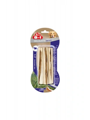 8 In 1 Delights Sticks Tavuklu Köpek Kemik Ödülü 3 Adet 75 Gr