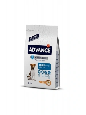 Advance Adult Mini Tavuklu Küçük Irk Yetişkin Köpek Maması 3 Kg