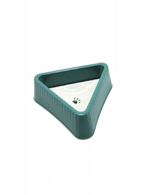 Ally Paws Single Üçgen Kedi Ve Köpek Mama Ve Su Kabı 900 Ml