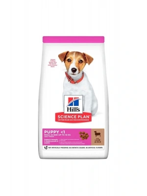 Hills Puppy Small & Mini Kuzu Etli Küçük Irk Yavru Köpek Maması 1+500 Gr Hediyeli