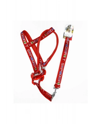Euro Dog Köpek Uzatma Tasması ve Göğüs Tasması Kırmızı 120 Cm - 454-JCLH734-KIRMIZI-454-JCLH734-KIRM