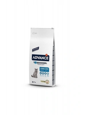 Advance Sterilised Hindili Yetişkin Kısırlaştırılmış Kedi Maması 15 Kg