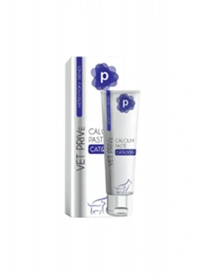 Vet Prive Veterinary Calcium Paste Kedi Ve Köpekler Için Kemik Destekleyici Malt Macunu 100 Gr