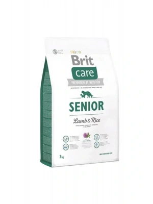 Brit Care Senior Hypo-Allergenic Kuzu Etli Yaşlı Köpek Maması 3 Kg