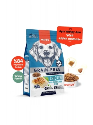 Wanpy Tavuklu Tahılsız Yetişkin Köpek Maması 1.5 Kg