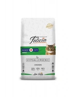 Felicia Düşük Tahıllı Hipoalerjenik Tavuklu Yetişkin Kedi Maması 12 Kg
