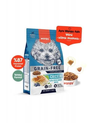 Wanpy Tavuklu Tahılsız Yavru Köpek Maması 1.5 Kg