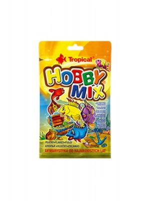 Hobby Mix Küçük Akvaryum Balıkları İçin Karışık Pul Yem 12 Gr - 5900469744710 - -590046974
