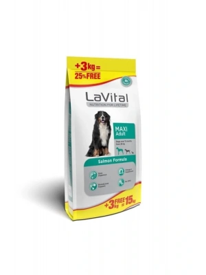 Lavital Maxi Somonlu Yetişkin Köpek Maması 15 Kg