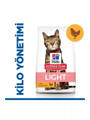 Hills Light Tavuklu Yetişkin Diyet Kedi Maması 1.5 Kg