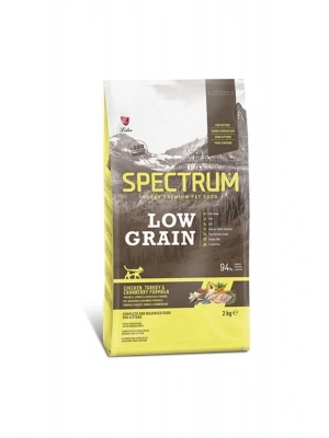 Spectrum Düşük Tahıllı Tavuklu Hindili Ve Yaban Mersinli Yavru Kedi Maması 2 Kg