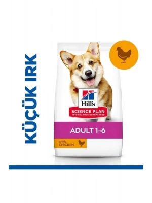 Hills Adult Small Miniature Tavuklu Küçük Irk Köpek Maması 1.5 Kg