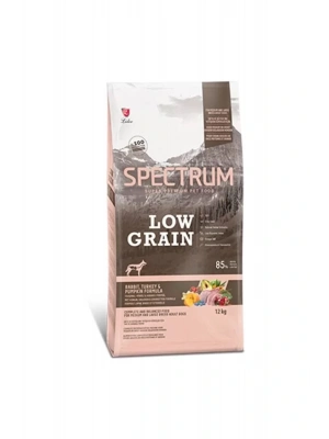 Spectrum Düşük Tahıllı Tavşanlı Hindili Ve Bal Kabaklı Orta Ve Büyük Irk Yetişkin Köpek Maması 12 K