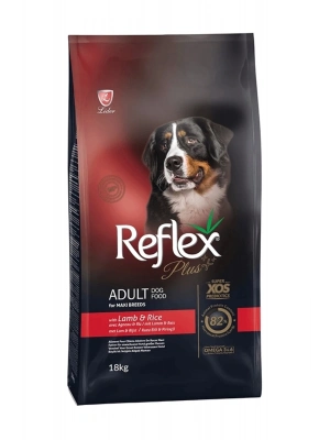 Plus Orta Ve Büyük Irk Kuzu Etli Yetişkin Köpek Maması 18 Kg