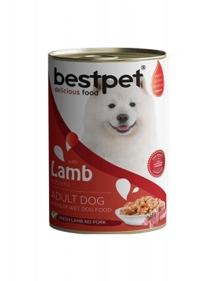 Bestpet Kuzulu Gravy Yetişkin Köpek Konservesi 400 Gr