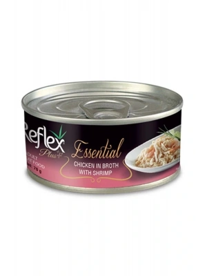 Plus Tavuk Ve Karidesli Yetişkin Konserve Maması 70 Gr